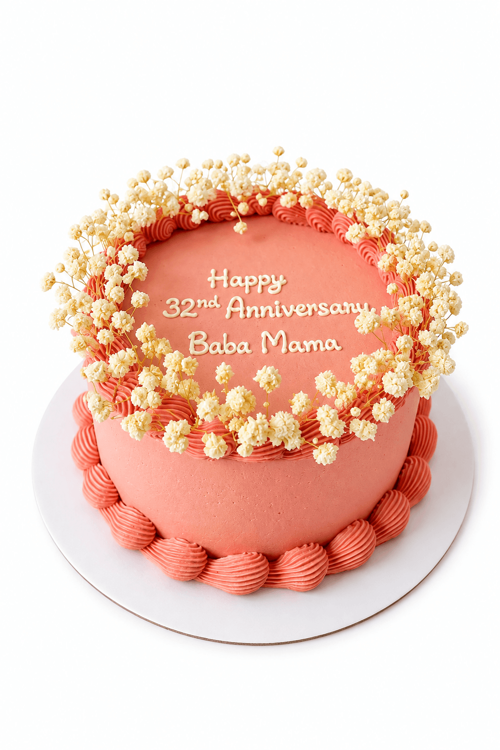 Golden Pattern Cake